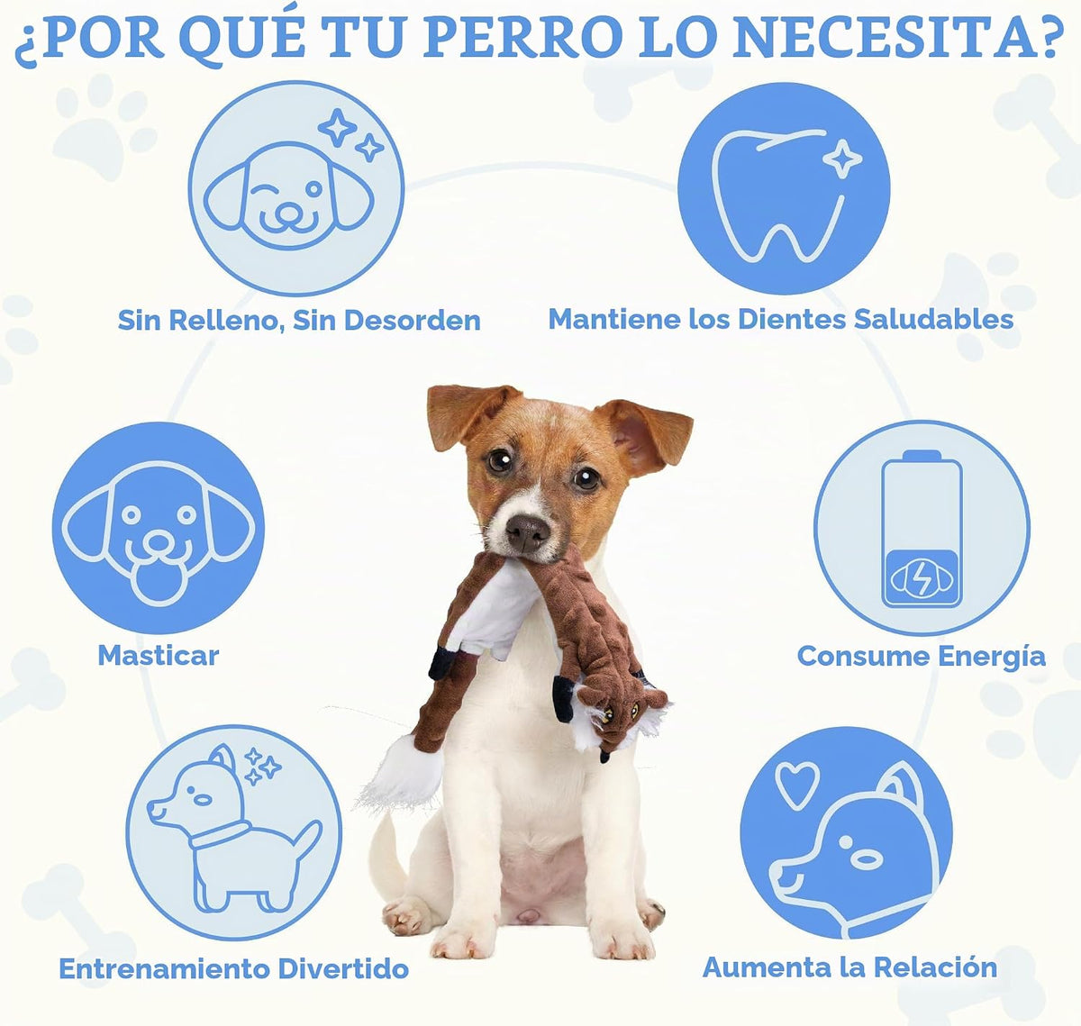 Paquete de 5 juguetes chirriantes para perros, juguetes de peluche de burbujas para dentición para cachorros, juguetes para perros, animales arrugados sin relleno, juguetes para perros