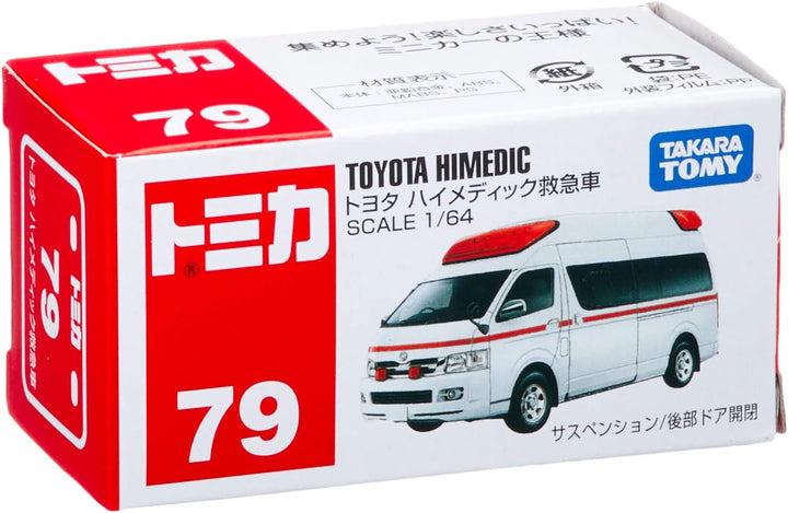 TOMICA Takara Tomy 079 Toyota Himedic Ambulancia