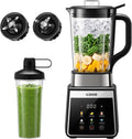GDOR Licuadora, 1300W Auto-Program Licuadora para Smoothies con Hielo Picado
