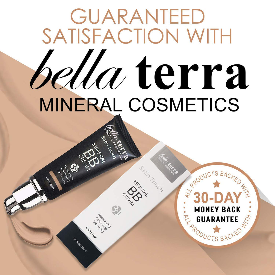 Bellaterra Cosmetics BB Cream, hidratante tintado, base mineral, co...