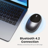 Ratón inalámbrico Bluetooth Satechi M1, recargable USB-C, compacto...