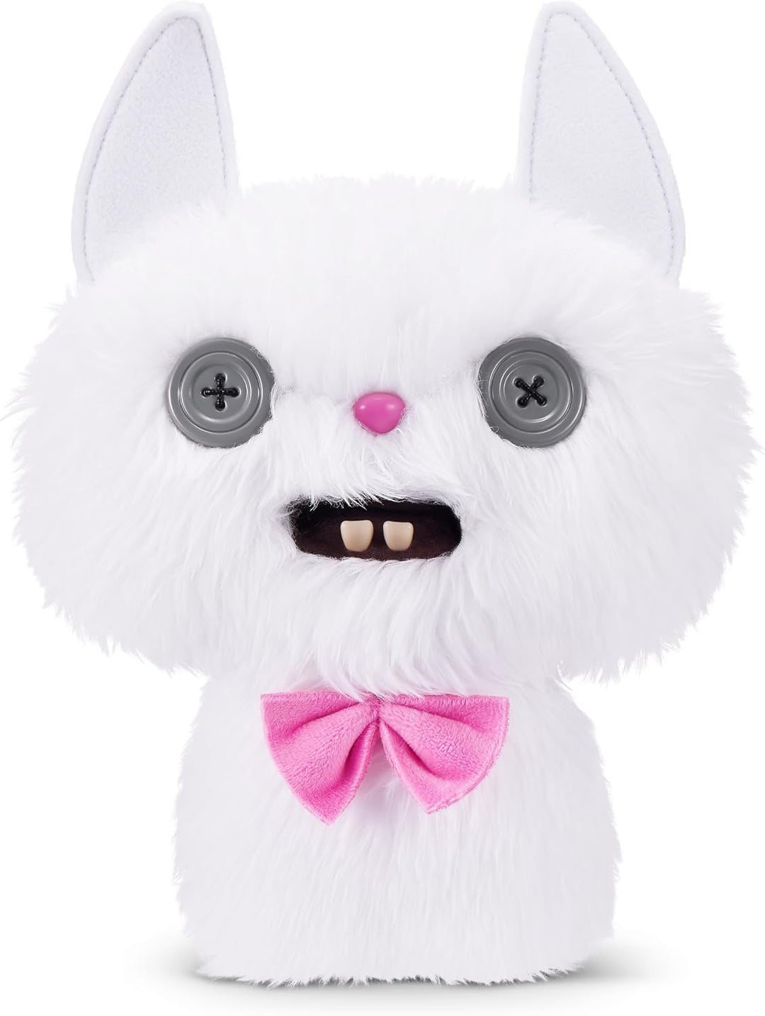 Fuggler Alley Cats juguete de peluche de 9 pulgadas (Cheezee) blanc...