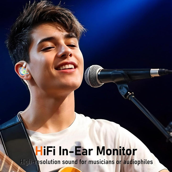 Auriculares Vibes 202 con cable - Auriculares HiFi con monitor en e...