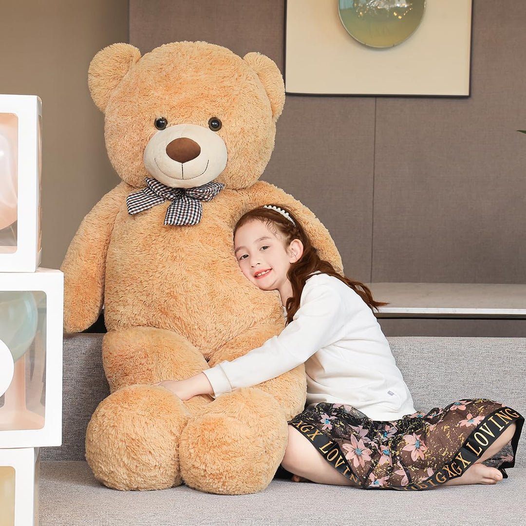 SNOWOLF Oso de peluche gigante de 47 pulgadas, animales de peluche,...