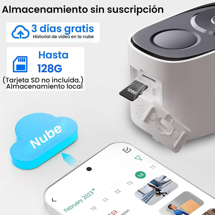 HITELLARCAM 2025 Cámaras de seguridad de 2K mejoradas inalámbricas...