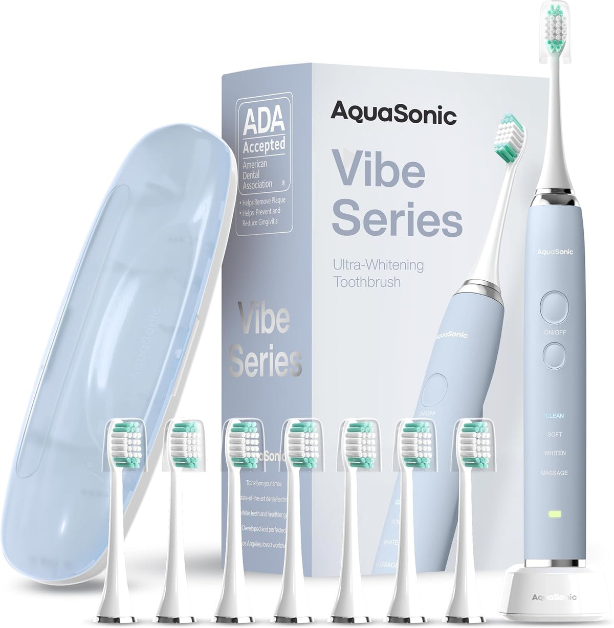 Aquasonic Vibe Luxe Special Edition Ultra-Whitening Cepillo de dientes