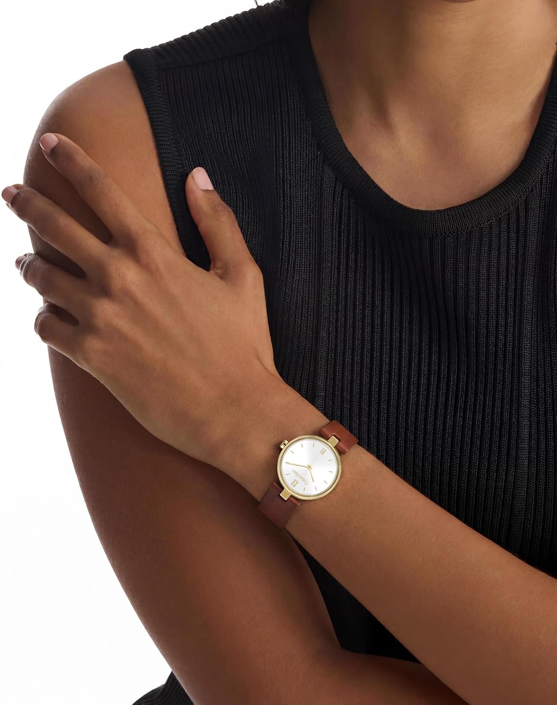 Calvin Klein Reloj de cuarzo de dos manecillas para mujer Gleam