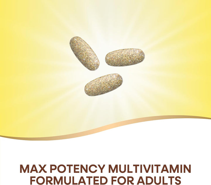 Nature's Way ¡Alive! Max3 Potency Daily Multivitamínico con hie...