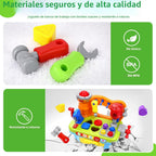 Juguetes para niño de 1 año, Banco de herramientas musical, Regalos para niños de 1, 2 y 3 años