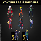 P.M.I. Naruto Shippuden - Mini figuras coleccionables, paquete de 8