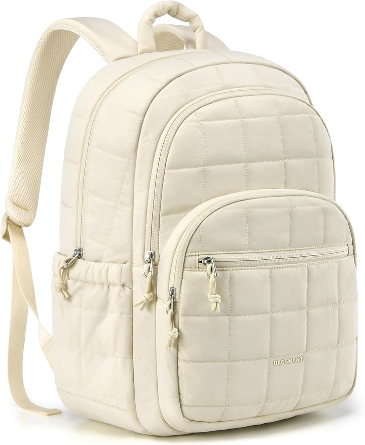 BAGSMART Mochila para portátil universitaria, mochila de viaje para...