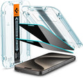 Spigen GlasTR EZ FIT Protector de Pantalla de Privacidad para iPhone 15 Pro Max