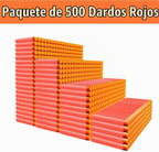Compatible con Nerf Darts Bullets – Paquete de 1000 piezas de repuesto de dardos compatibles con pistolas Nerf N-Strike Elite Series Suministros de fiesta, paquete de munición de dardos universal para