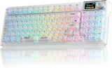 Aula F98Pro V3 - Teclado mecánico inalámbrico con pantalla y perill...