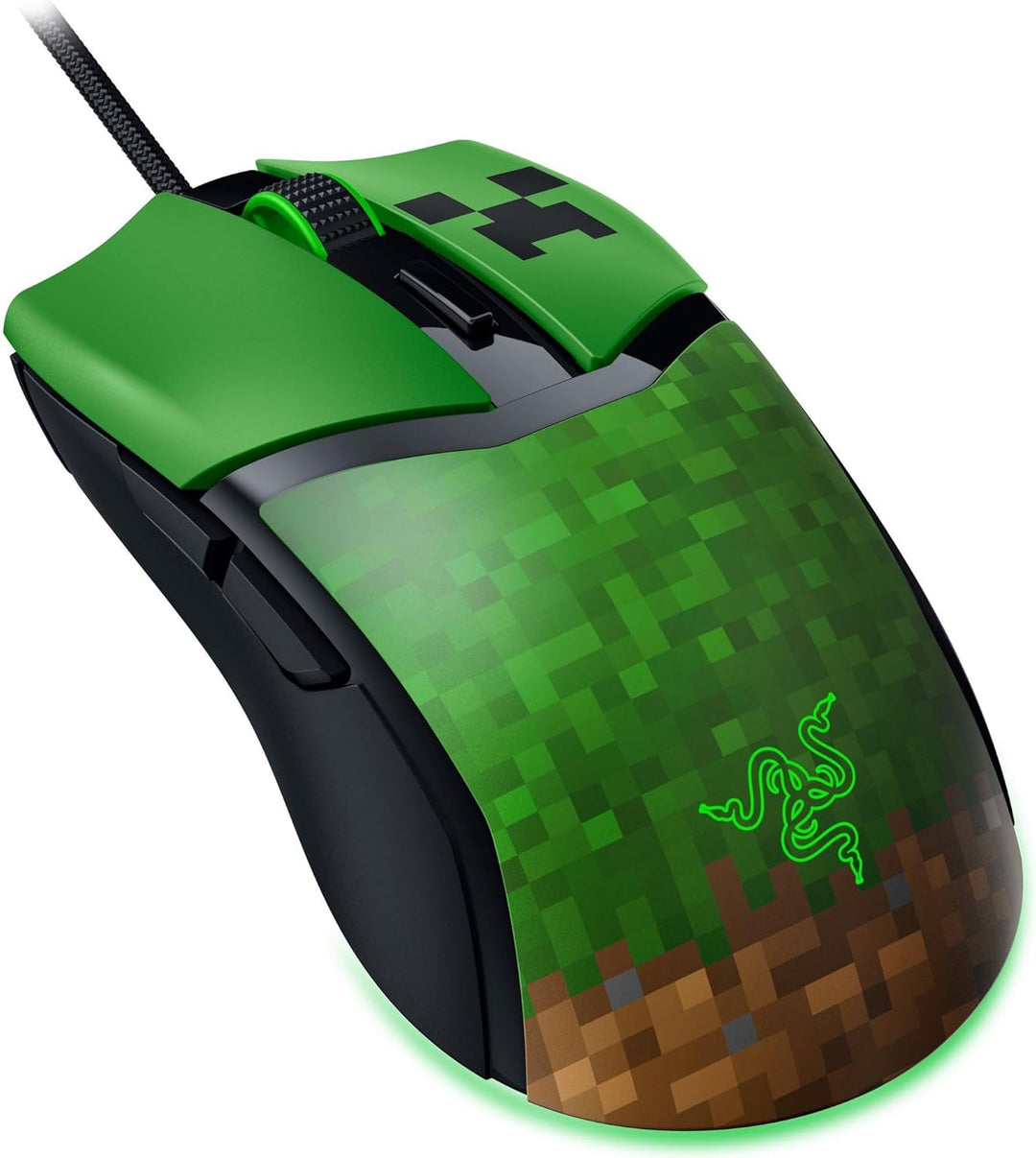Ratón Razer Cobra con cable para juegos: 58g ultra ligero - Interru...