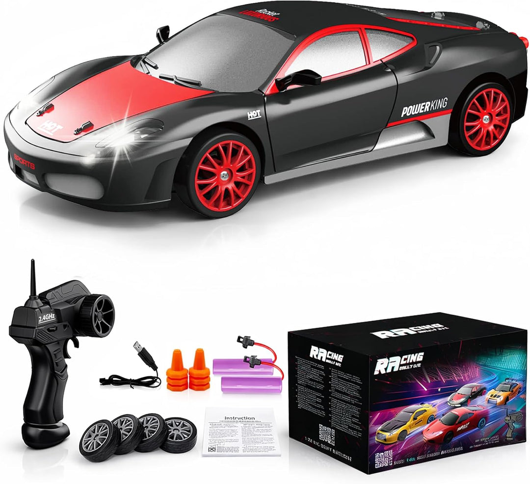 Auto de control remoto RC Drift Car 2.4GHz escala 1:24 4WD 15KM\/H...