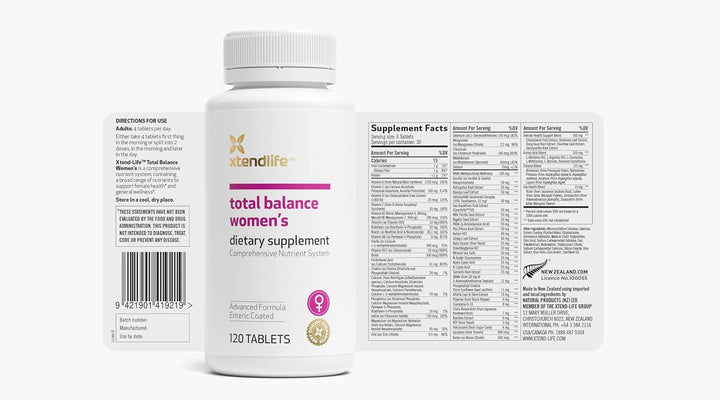 Xtendlife Total Balance Multivitamínico para mujer para la salud in...