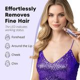 VG VOGCREST Recortadora de cejas y facial: depilación facial recarg...