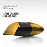 Bevel - Recortador de barba para hombres - Edición dorada, recortad...