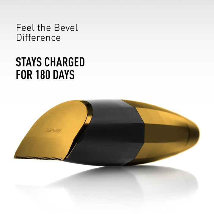 Bevel - Recortador de barba para hombres - Edición dorada, recortad...