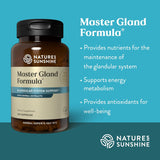 Nature's Sunshine Master Gland, 120 cápsulas | Proporciona apoy...