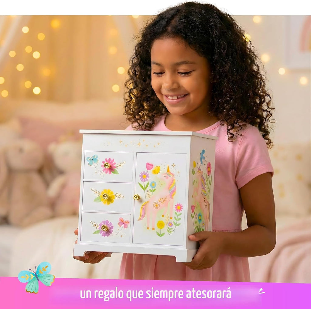 Giggle & Honey® Unicorn Musical Jewelry Box para Girls