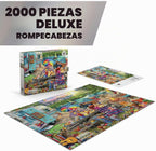 Buffalo Games - Aimee Stewart Family Campsite - Rompecabezas de 2000 piezas