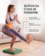 StrongTek Almohadilla de equilibrio profesional de espuma para ejercicios, 15.8 x 13 x 2 pulgadas, rodillera de espuma TPE de alta densidad, antideslizante y resistente al agua, para entrenamiento de