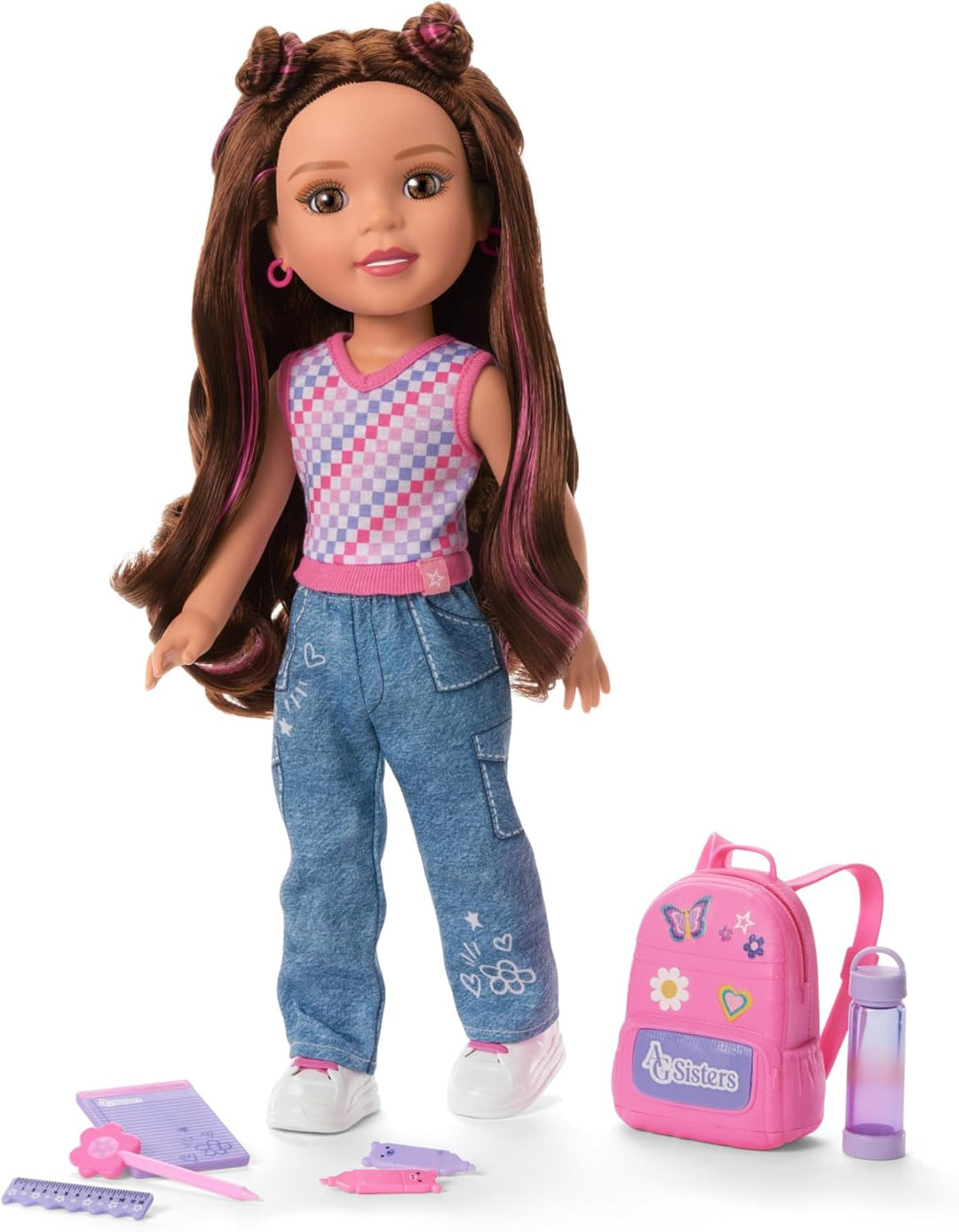 American Girl, conjunto de moda estilo escolar de las hermanas AG,...