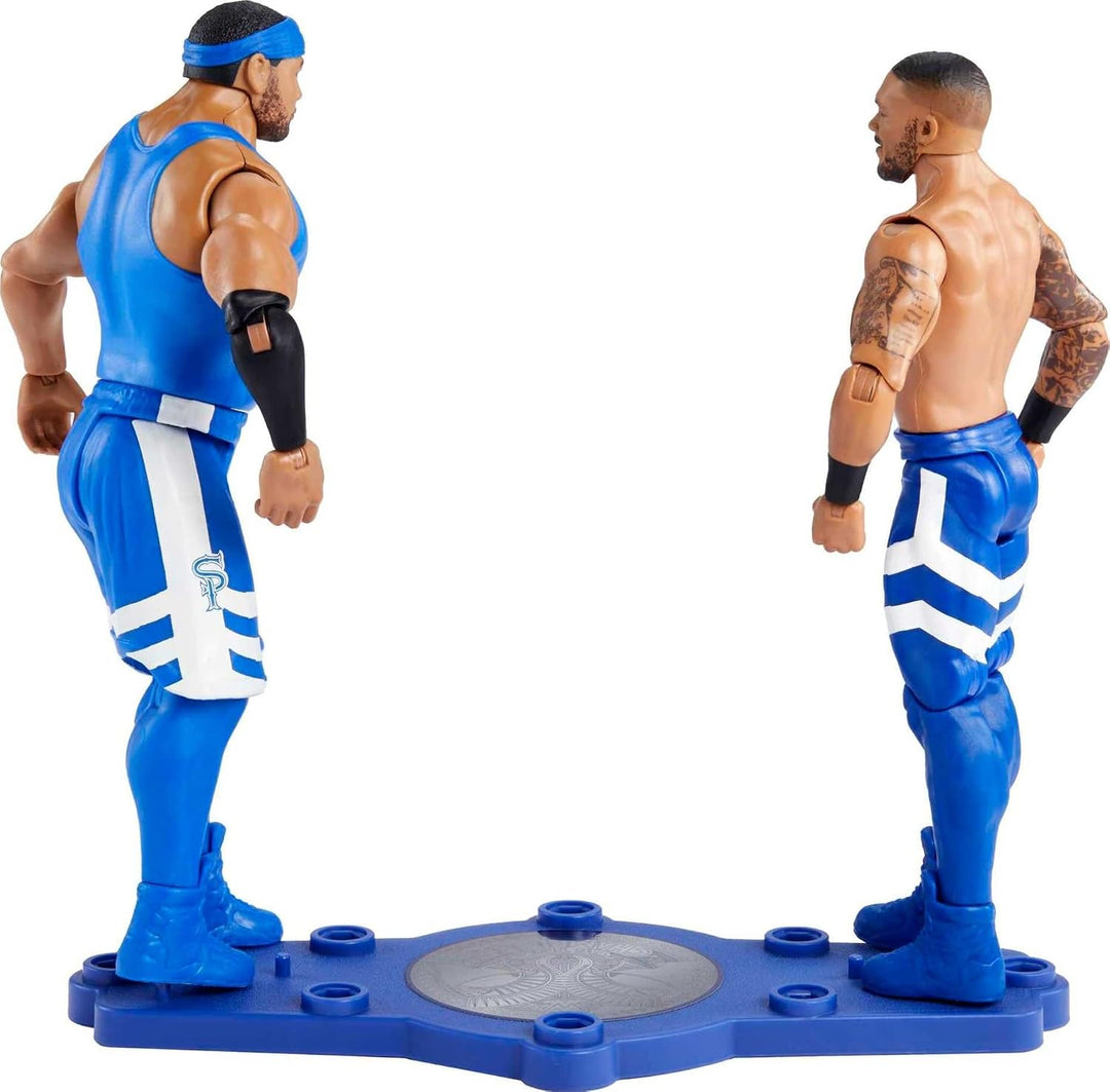 Mattel WWE Championship Showdown - Juego de 2 figuras de acción y a...