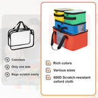 Bolsa de almacenamiento de azulejos magnéticos de 4 piezas, apta