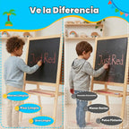 Tiza sin polvo para niños con soporte, set de tizas para acera lavables de 24 colores