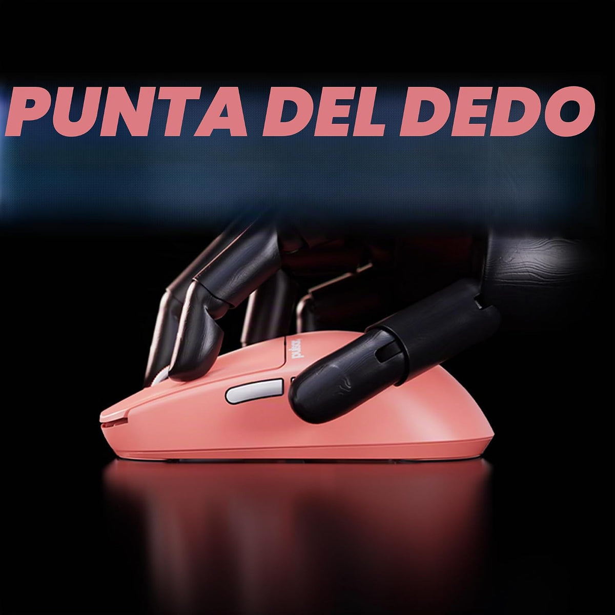 Pulsar Gaming Gears - Mouse inalámbrico para juegos Crazylight X2, ultraligero, 1.23 onzas, interruptor óptico, 32 000 DPI, 750 IPS, sensor XS-1, compatible con 8 K (Sunset Haze)