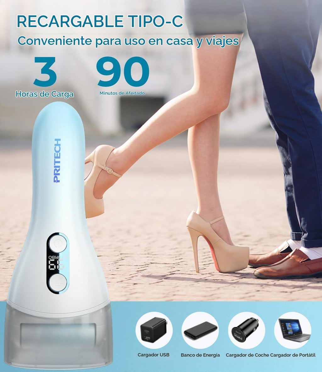 Removedor de callos de pies para pies, herramienta de pedicura impermeable