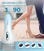 Removedor de callos de pies para pies, herramienta de pedicura impermeable