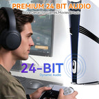 Adaptador de audio Bluetooth 2 en 1 Dongle para PS5