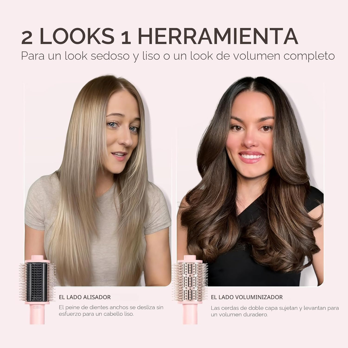 TYMO Cepillo secador de pelo 4.0, ligero 3 veces más rápido, cepill...