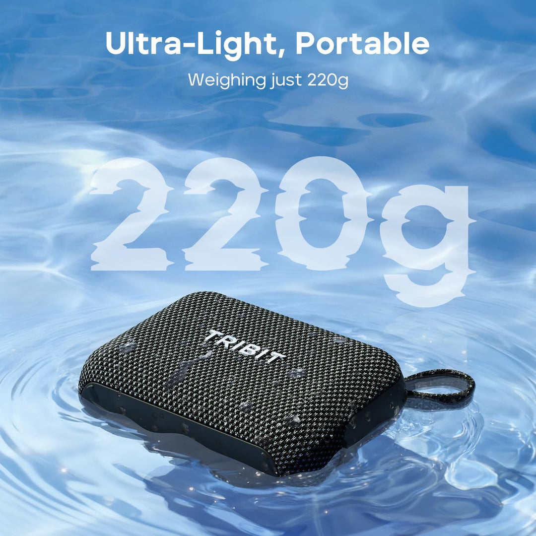 Altavoz portátil Tribit PocketGo con Bluetooth, 20H de tiempo de re...