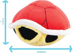 Club Mocchi Mocchi- Mario Kart Red Shell Collectible Plush - 6 Inch