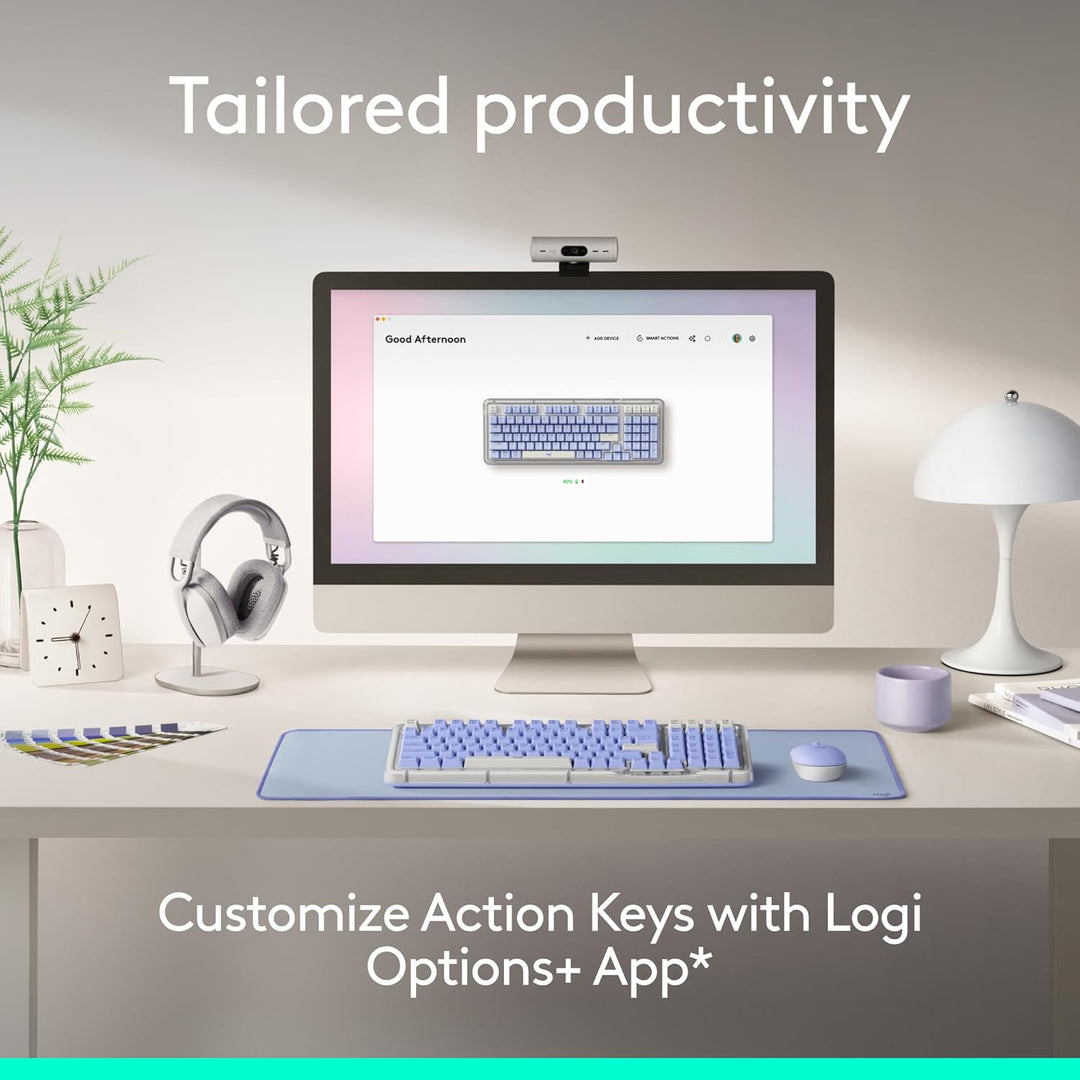 Logitech Alto Keys K98M - Teclado mecánico inalámbrico, teclado per...