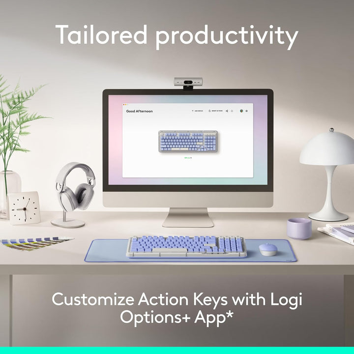 Logitech Alto Keys K98M - Teclado mecánico inalámbrico, teclado per...