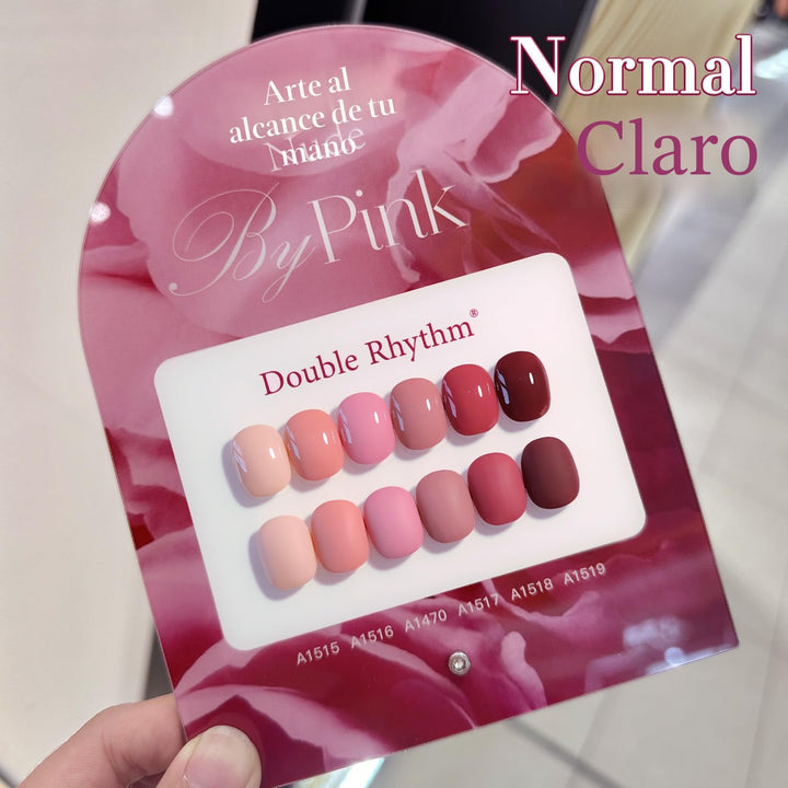 Double Rhythm Juego de 6 piezas de 15 ml de esmalte de uñas en gel,...