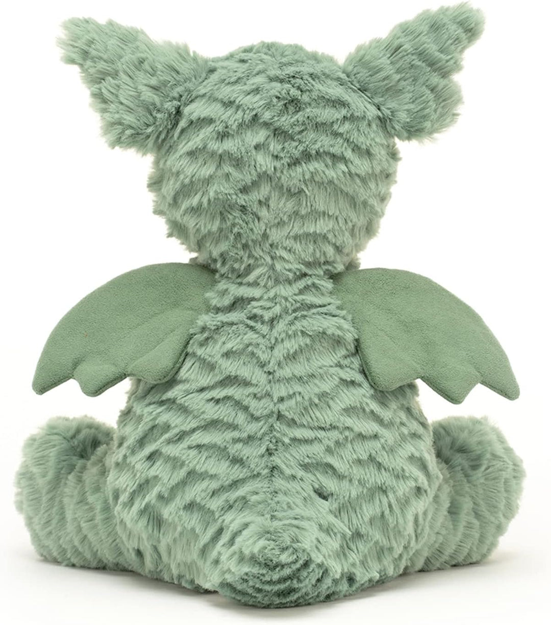 Jellycat Fuddlewuddle Dragón de peluche, 9 pulgadas, juguete de pel...