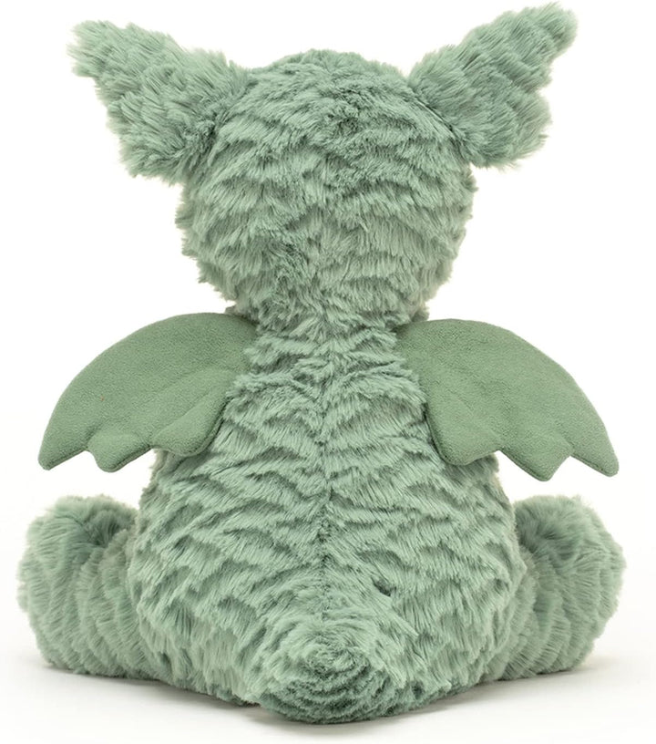 Jellycat Fuddlewuddle Dragón de peluche, 9 pulgadas, juguete de pel...