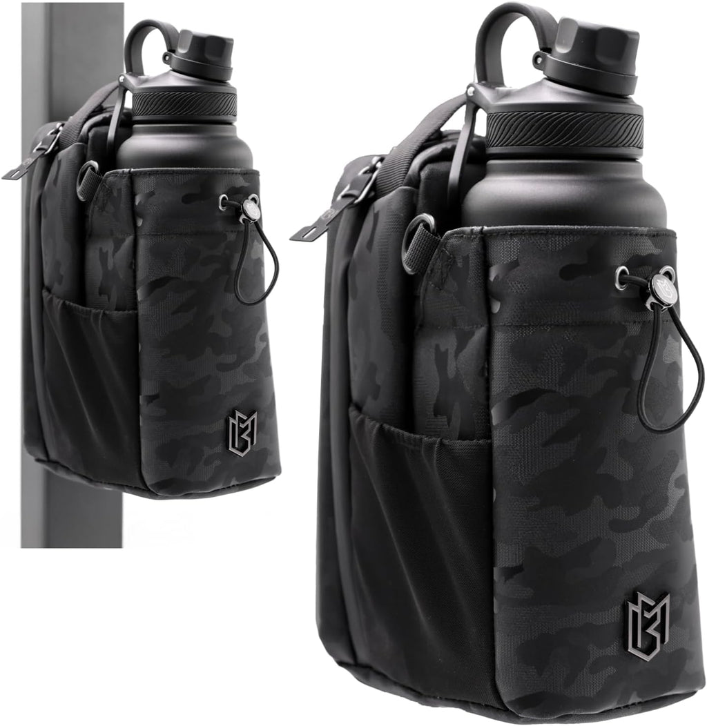 Bolsa Magnética para Botellas y Bandolera para Hombres y Mujeres | Bolsa de Gimnasio para Gimnasio, Viaje, Trabajo y Deportes | Mantenga Sus Artículos Fuera del Sucio Piso del Gimnasio con Fijación