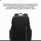 TUMI Axis Mochila grande de 25 litros, se adapta a portátiles de hasta 15