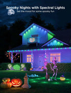 Govee - Luces permanentes para exteriores Pro, 200 pies con 120 luces LED