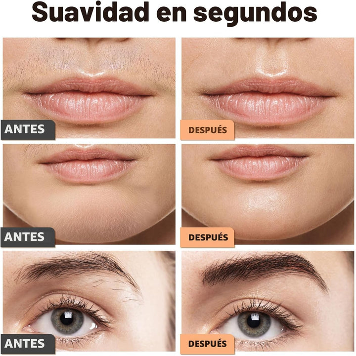VG VOGCREST Recortador de Cejas y Facial: 2 en 1 Recargable para De...
