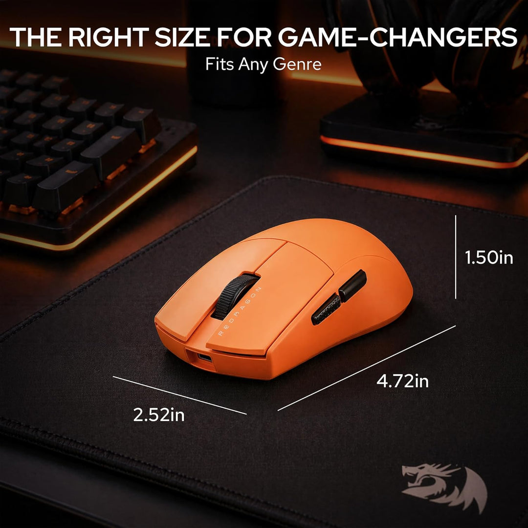 Redragon M916 ULT - Ratón inalámbrico para juegos con frecuencia de...
