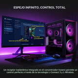 Lian Li LANCOOL 217 INF Mid-Tower ATX Funda para PC, color negro (L...
